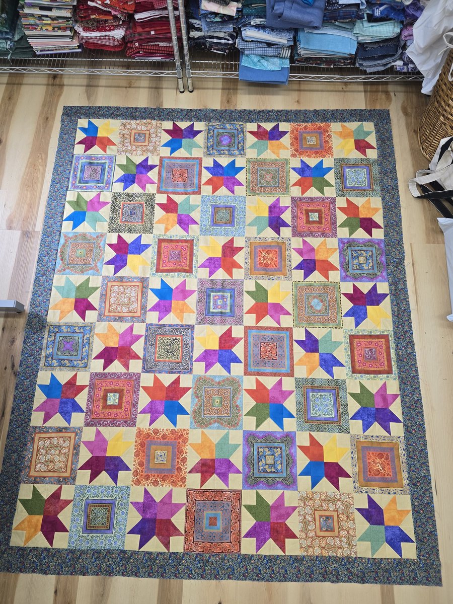 jwillemin's tweet photo. Blocks are together and first border is on. https://t.co/282BZdEhal