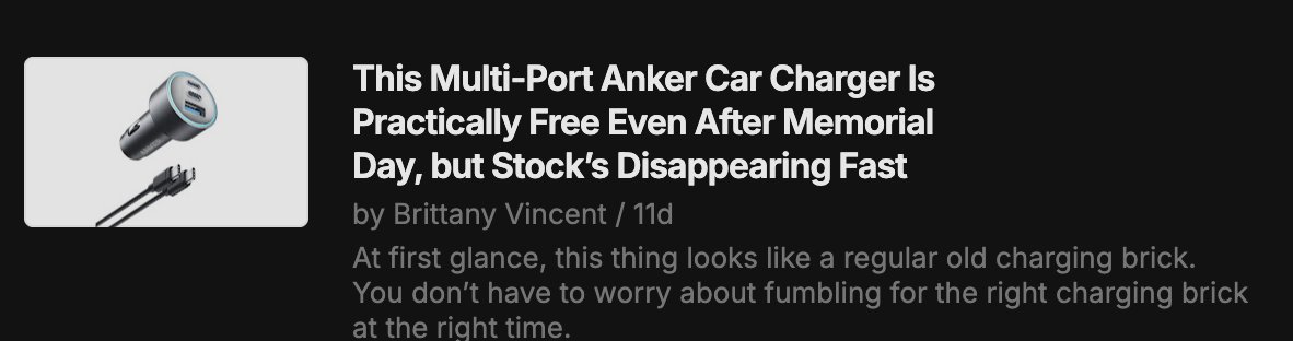 uxian's tweet image. A lot of tech blogs sell out but @Gizmodo's "practically free" advertorial click bait BS is getting so blatantly hyperbolic it's laughable that anyone would trust them.