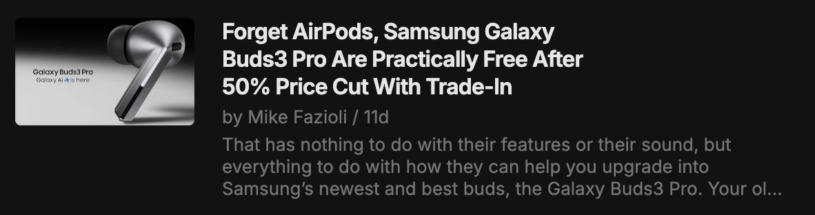 uxian's tweet image. A lot of tech blogs sell out but @Gizmodo's "practically free" advertorial click bait BS is getting so blatantly hyperbolic it's laughable that anyone would trust them.