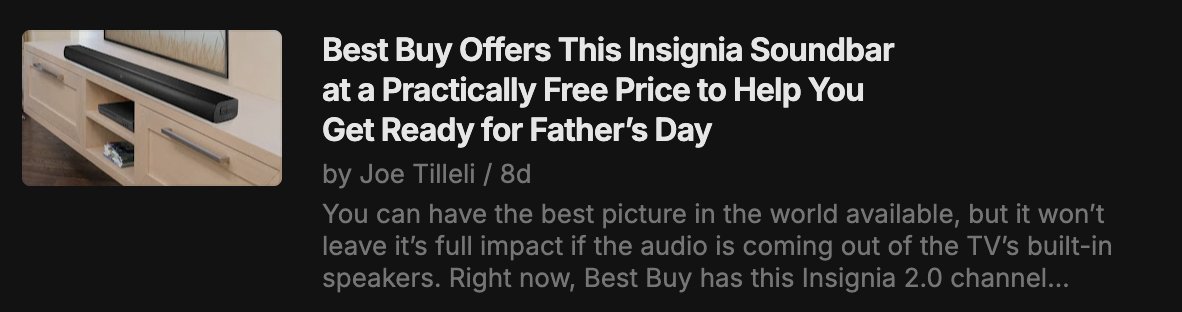 uxian's tweet image. A lot of tech blogs sell out but @Gizmodo's "practically free" advertorial click bait BS is getting so blatantly hyperbolic it's laughable that anyone would trust them.