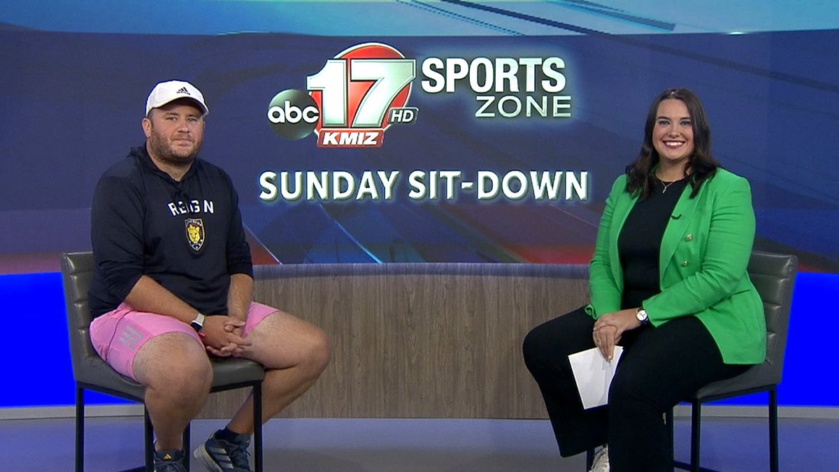 NathalieABC17's tweet photo. Tonight on SportsZone: Missouri Reign (@MissouriReign) head coach Dakota Acock (@CoachDakota) joins me for Sunday Sit-down to talk about the season &amp; the growth this team's seen over the years. 

Don't miss it! 

📺: 9:30 Fox 22 
📺: After the NBA Finals on ABC 17 https://t.co/NZsDlv9E7s