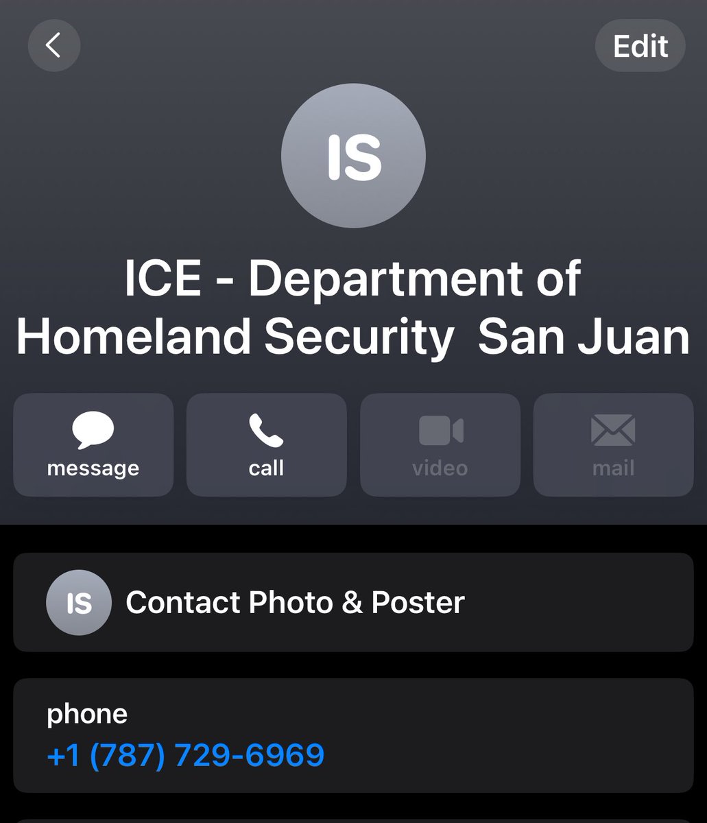 FachosDePR's tweet photo. Para todos los boricuas nacionalistas. Aquí les dejo el número de ICE oficinas de San Juan.
#prlibre #puertoricolibre https://t.co/oSbUSSG3SC