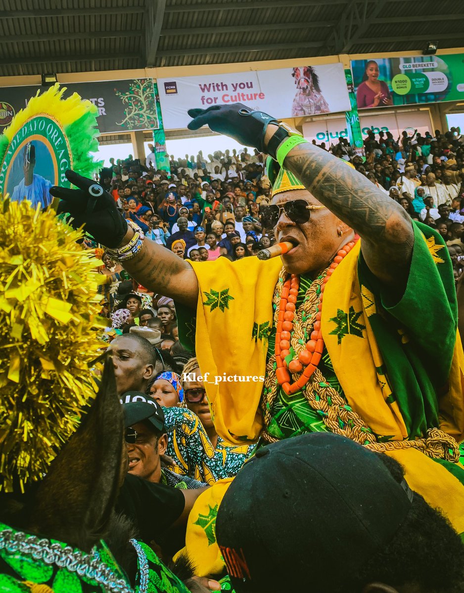 Motherlandrtv's tweet photo. Farouq Oreagba did a quick switch-up but the steeze stayed constant 🔥
From bold to bolder, style, grace, and full cultural power on display.
Witness the evolution, full coverage on YouTube, link in bio!
#MotherlandRTv #OjudeOba2025 #FarouqOreagba #StyleReloaded #SteezeUnmatched #TraditionInMotion #YorubaExcellence