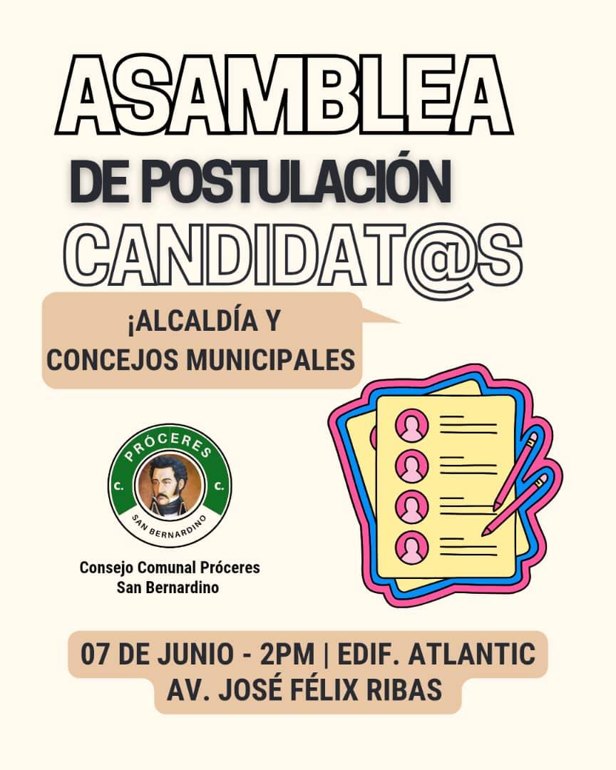 #PostuloGenteQueResuelve Con la convocatorua a las bases para escoger candidatos a las elecciones municipales, se concreta el método de trabajo político del estado comunal. 
#ONCALaVozDeEcos