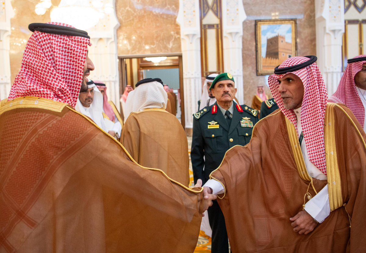 عبدالله الحارثي (@abdullahalharti) on Twitter photo معايدة وتهنئة بـ #نجاح_موسم_حج_1446.
دُمتَ لنا قائدنا ومُلهمنا.. وفخرنا وعزنا..  واكتمل العيد بشوفتك. معايدة وتهنئة بـ #نجاح_موسم_حج_1446.
دُمتَ لنا قائدنا ومُلهمنا.. وفخرنا وعزنا..  واكتمل العيد بشوفتك.