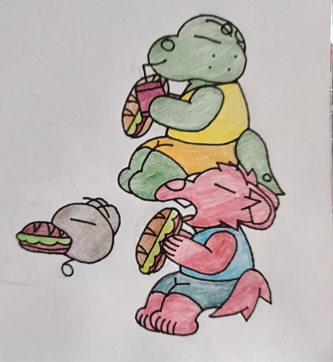 MrPuppetwatcher's tweet image. Hey there,
My name is Andrew Puppet. I liked to draw, feel tiring and sleepy everyday, and not very good with writing, and much more. However, I&apos;m trying my best with everything, and at least, have a neat time and enjoy what I do.  
#drawing