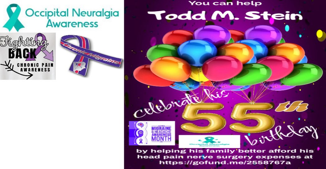 Todd_M_Stein's tweet photo. https://t.co/OyXcaQ77Mg
#OccipitalNeuralgia #ChronicPain #ChronicMigraine #Migraine #Headache #HeadPain #NeckAche #NeckPain #NerveSurgery #MigraineSurgery #OccipitalDecompressionSurgery #HeadacheSurgery #HeadPainSurgery #HeadPainNerveSurgery #HelpMeGetBetter @OSUWexMed @OhioState https://t.co/eSpAmn4c2v