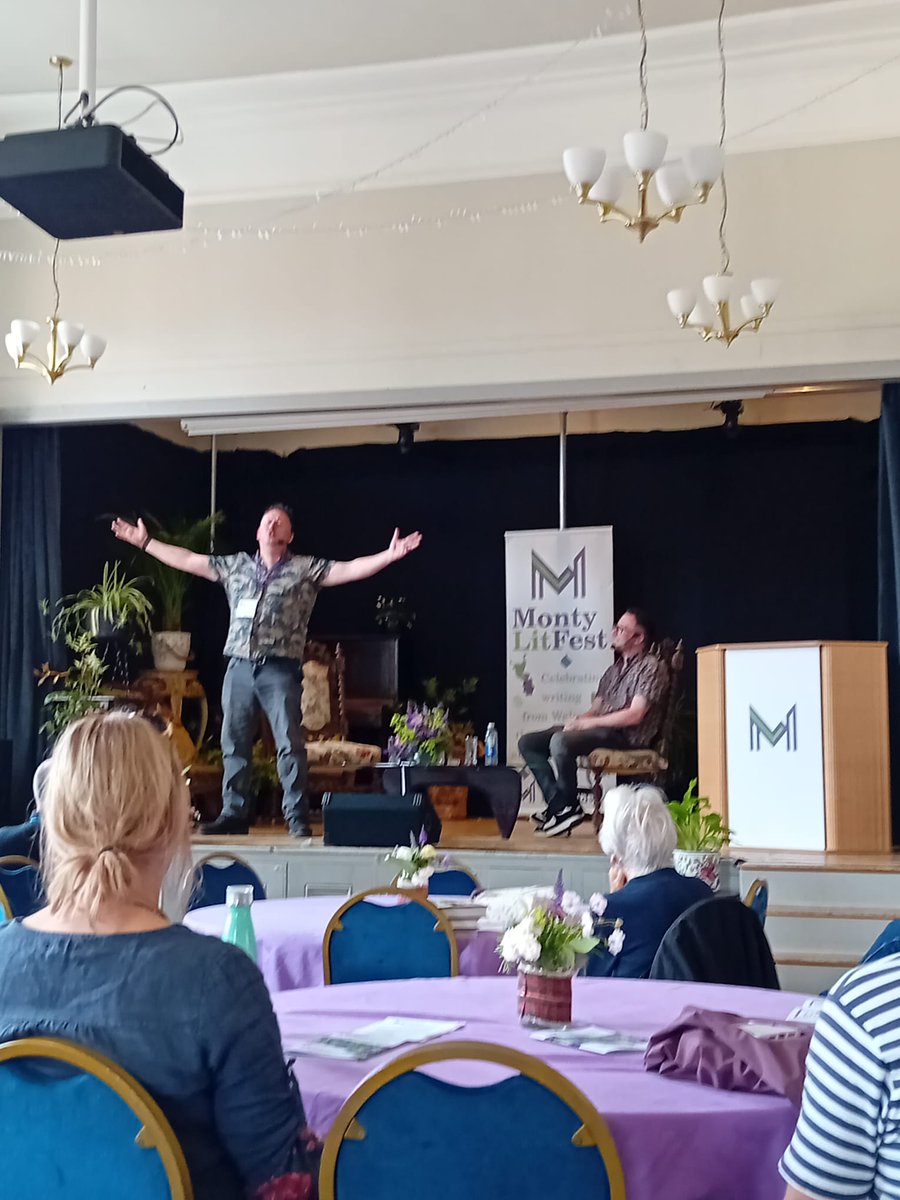Well what a great weekend that was! Thank you <a href="/montylitfest/">Monty Lit Fest</a> for being such wonderful hosts. My talk with <a href="/theowenstaton/">Owen Staton</a> couldn't have gone better. If you're a fan of literary festivals, I highly recommend you check them out! #authortalk #literaryfestival #montgomery
