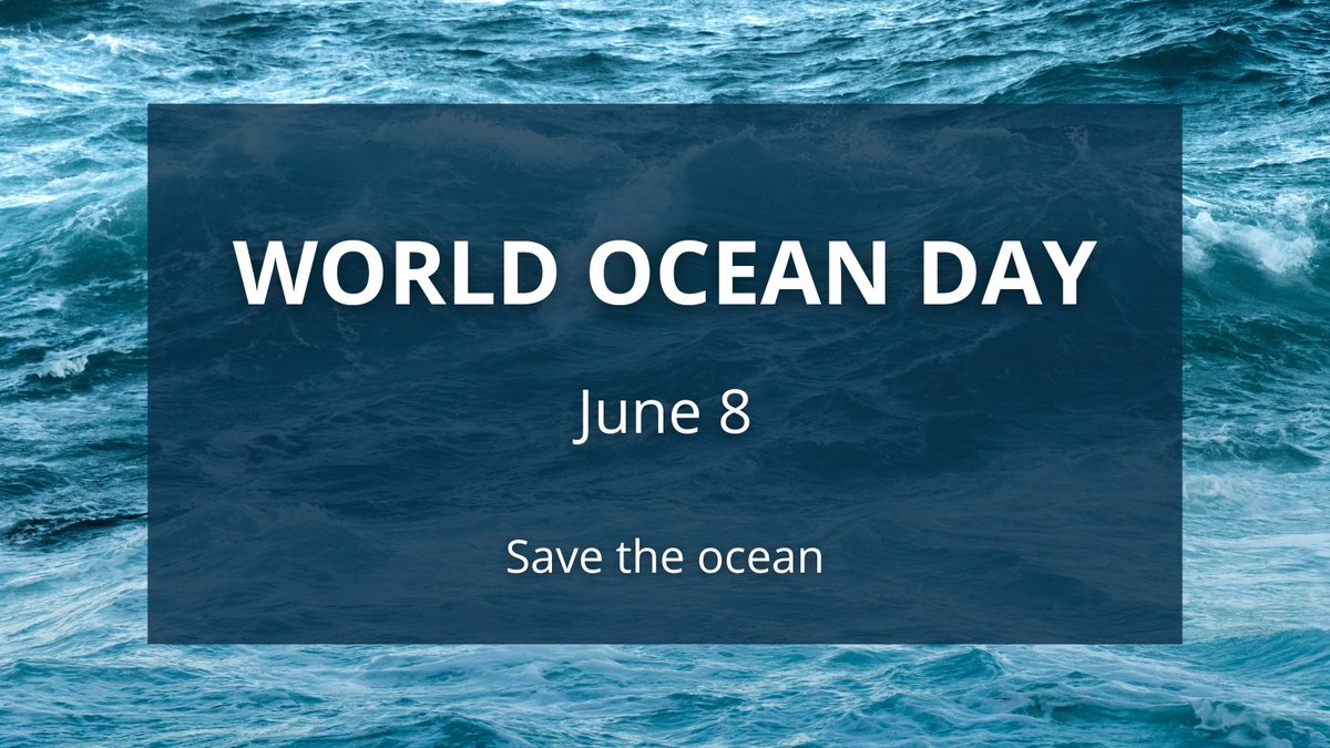 Happy #WorldOceansDay! 🌊
Today, we celebrate our oceans for sustaining life on Earth. But our oceans are under threat from pollution, especially plastic. Learn more - hubs.ly/Q03qkTTN0