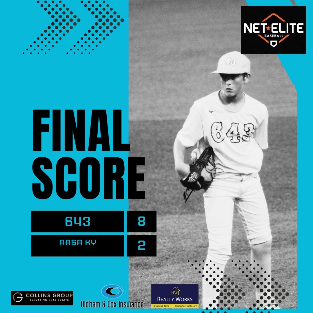 643 had a strong defensive showing and the bats were alive!  Next game at Thomas Stadium - 5:30pm

<a href="/netelitebasebal/">NET Elite Baseball</a> <a href="/ETSU_Baseball/">ETSU Baseball</a> <a href="/ETSUBSB_PD/">ETSU Baseball Player Development & Analytics</a>