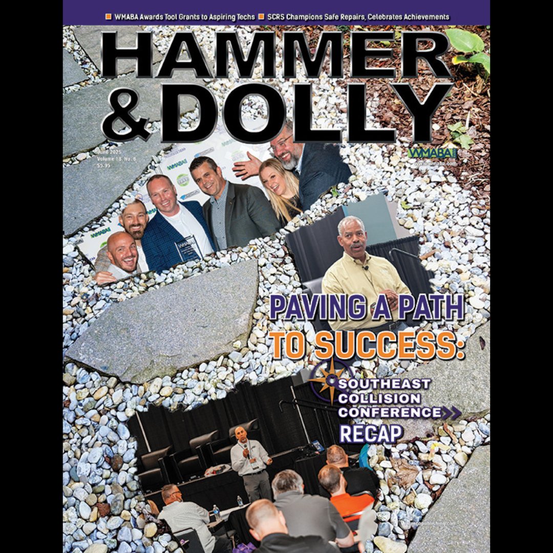 grecopublishing's tweet image. The June issue of Hammer &amp;amp; Dolly includes a recap of WMABA’s participation with the Southeast Collision Conference, CIC, SCRS&apos; Open Board meeting and much more! grecopublishing.com/hammer-and-dol… #hammeranddolly #autobody #collisiontech #grecopublishing