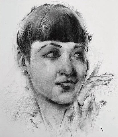 Anna May Wong, 1928. By George Dawnay for TIME magazine.