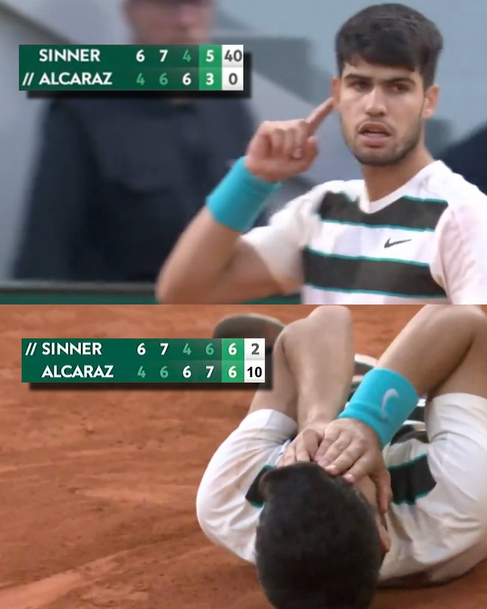 La remontada de las remontadas.

¿Explicación? Simplemente DON CARLOS ALCARAZ.