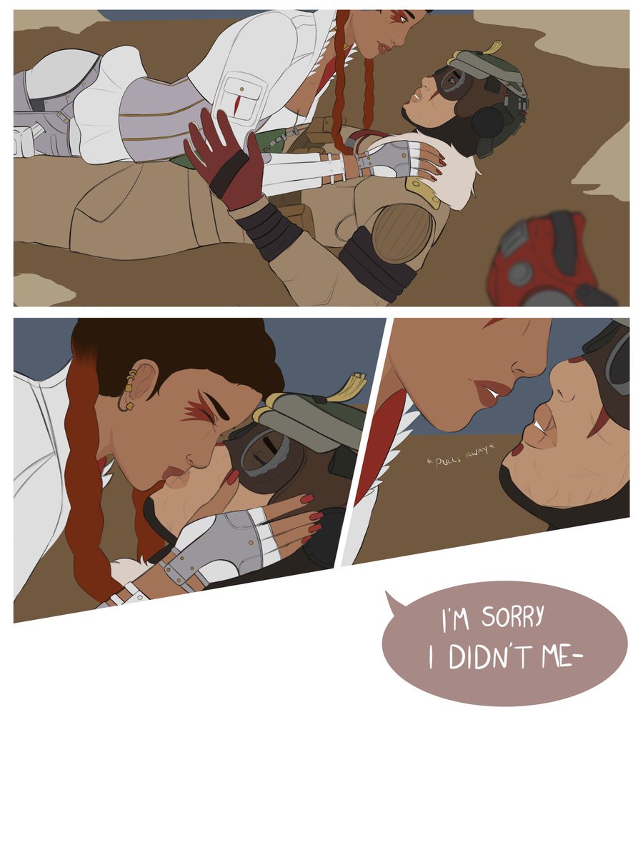 looking through my art and remembered I never finished this lobahound comic LOL oh well 😂 this is from 2023 ommmggg