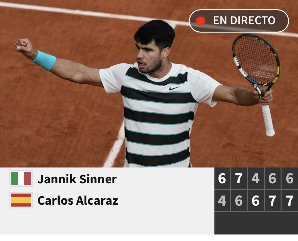 No hay más Dios que Rafa Nadal y Carlos Alcaraz es su profeta.