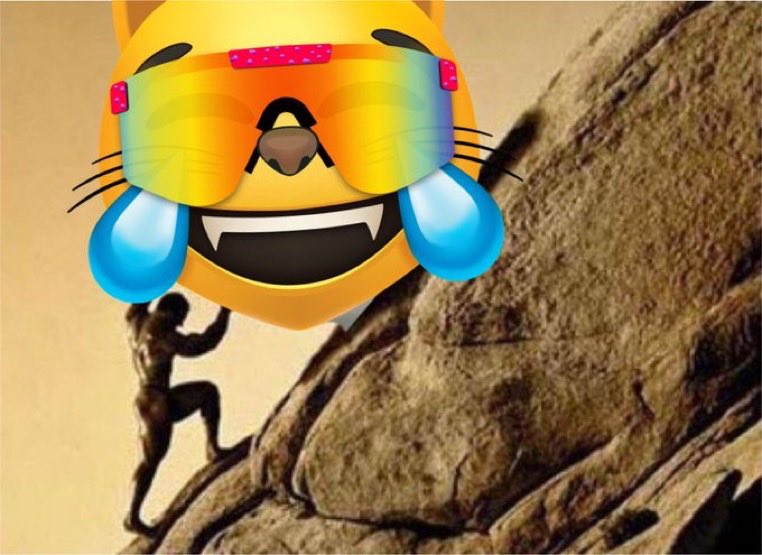 One must imagine Sisyphus mogging ☝️😹