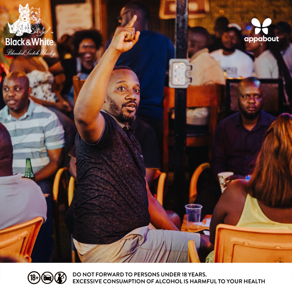 AppAboutAfrica's tweet photo. It’s getting heated up in the quiz but we are keeping it cool with Black and white whisky.

#BetterTogether #QuizMastersOfKampala #DoEverything

@QuizBrainiacsUG @Myles1759 @leegamba78 @IntelleqtGames @RukundoBrightt @ThatDarkSecret @christianookitw @GTibayungw57473 @BLubowa @CimoneDon @AfroRetro343313