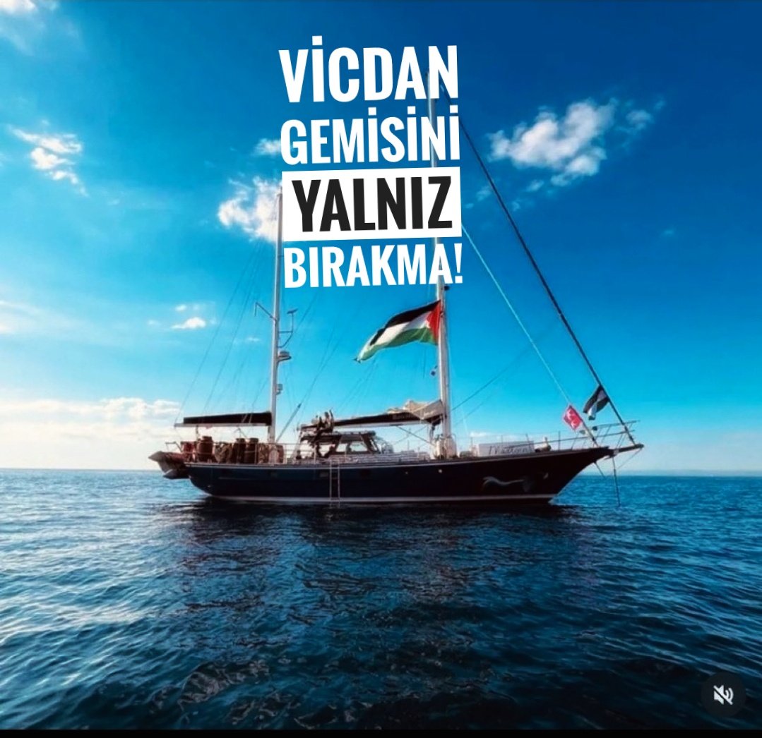 DÜNYANIN UNUTTUĞU VİCDANI, MADLEEN GAZZE ÖZGÜRLÜK GEMİSİ TAŞIYOR.
 Kendisi küçük ama misyonu büyük olan Madleen Gazze Özgürlük Gemisini yürekten destekliyoruz. Selam olsun zulme karşı koyanlara ve haksızlık karşısında susmayanlara...
#WeAreMadleen