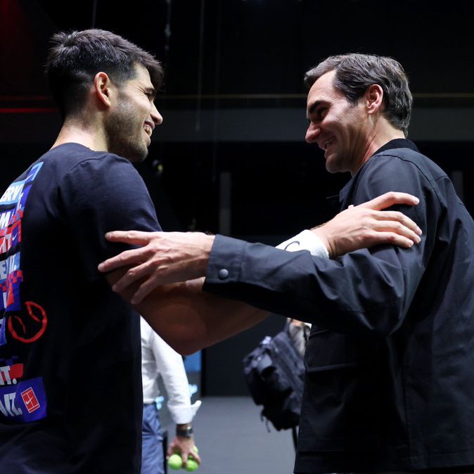 OnlyRogerCanFly's tweet photo. 📝 Tenistas conquistando el 🏆 tras sus cinco primeras finales de Grand Slam disputadas (Open Era/Men’s Singles):

🇨🇭 Roger Federer | 7
🇪🇸 Carlos Alcaraz | 5 https://t.co/vib8SGv8Ir