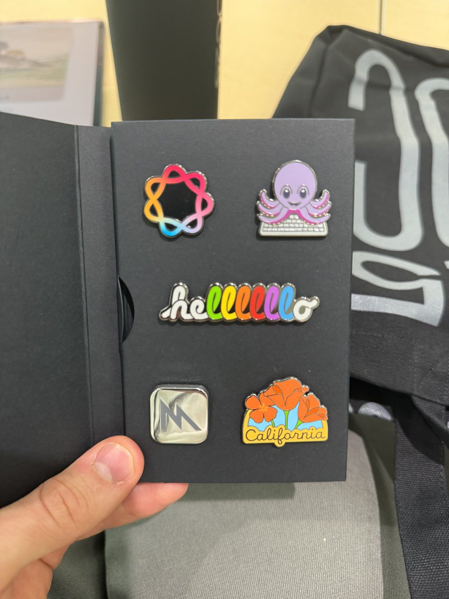 I love the Pins this year! #WWDC25