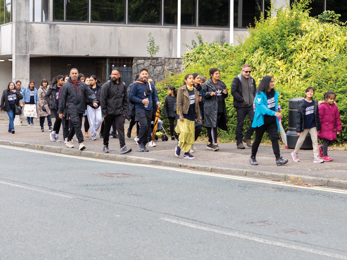 👟 Thank you to all the participants - from young children and teenagers to adults and the elderly - for completing today's BAPS Annual Charity Challenge, despite the adverse weather conditions.

🤝 With great energy and community spirit, everyone enjoyed a scenic walk.