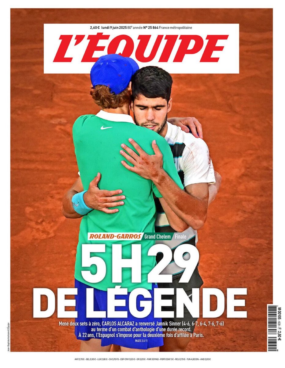 Nadie hace portadas como <a href="/lequipe/">L'Équipe</a>