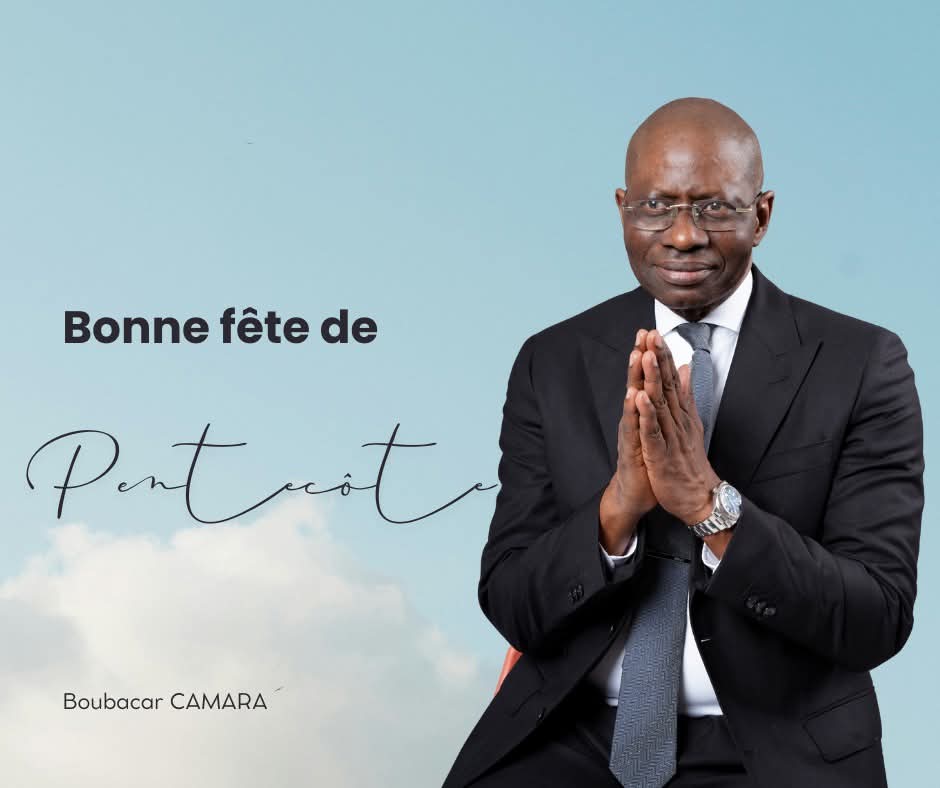 Bonne fête de #Pentecôte à toute la communauté #chrétienne du #Sénégal! 🇸🇳