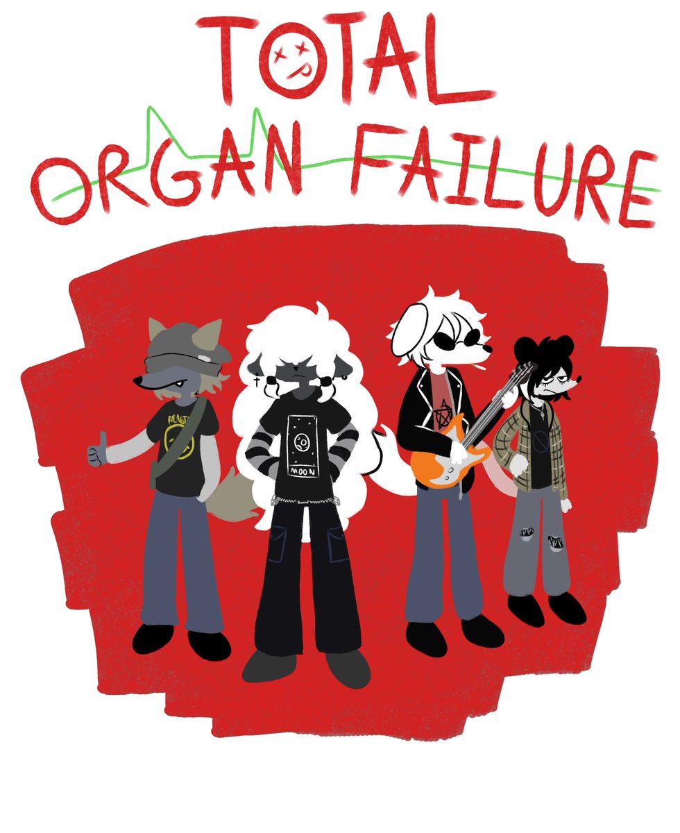 ScarredLilith's tweet photo. Watch Total Organ Failure live on tou—! What? It’s been canceled? Only one person bought a ticket? Oh https://t.co/O1YKffby83