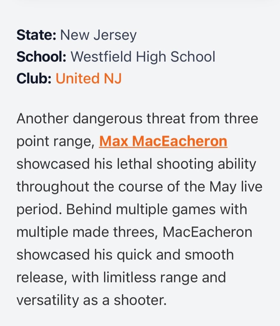 Thanks <a href="/PrepHoops_NJ/">Prep Hoops New Jersey</a> for the recent write up. Grateful to be included.