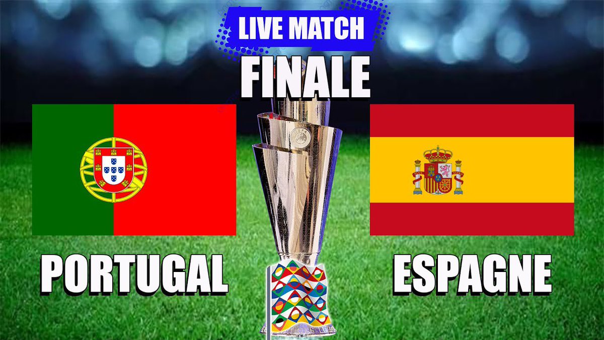 imftx_tv's tweet photo. ⚡️ C’EST PARTI !
PORTUGAL 🇵🇹 VS ESPAGNE 🇪🇸 - FINALE LIGUE DES NATIONS

LIEN DU LIVE EN BIO 🔗

LIKE + RT 🔄 POUR ACCÈS IMMÉDIAT
#NationsLeague #Finale #PORESP https://t.co/1cUYorGItt