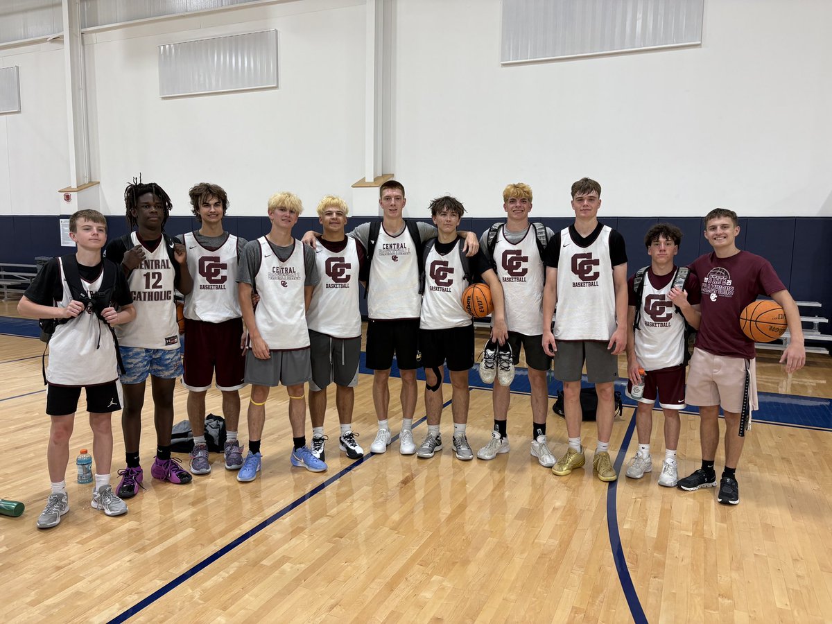 Congrats to our boys basketball team for winning the Wheeling Shootout for the second straight summer.