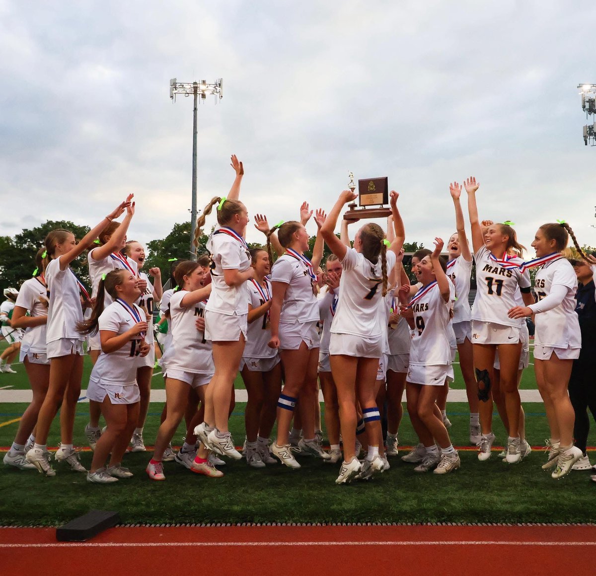 Mars Girls Lacrosse 2025 💛🥍

The ladies ended the season perfect in section play, won their 3rd consecutive WPIAL championship, and ended the season in a dog-fight with a team who is a 3x state championship runner up. 

We are so proud of what they’ve accomplished this season!