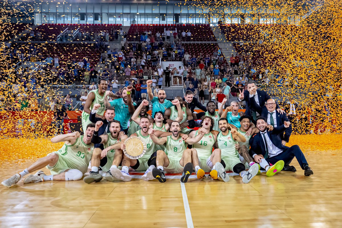 🙌🏼 ¡Nuevo éxito del baloncesto andaluz!

💚 ¡<a href="/RealBetisBasket/">Real Betis Baloncesto</a> es NUEVO EQUIPO de <a href="/ACBCOM/">Liga Endesa</a> tras vencer la final de la #F4PrimeraFEB!

🤩 ¡ENHORABUENA!
