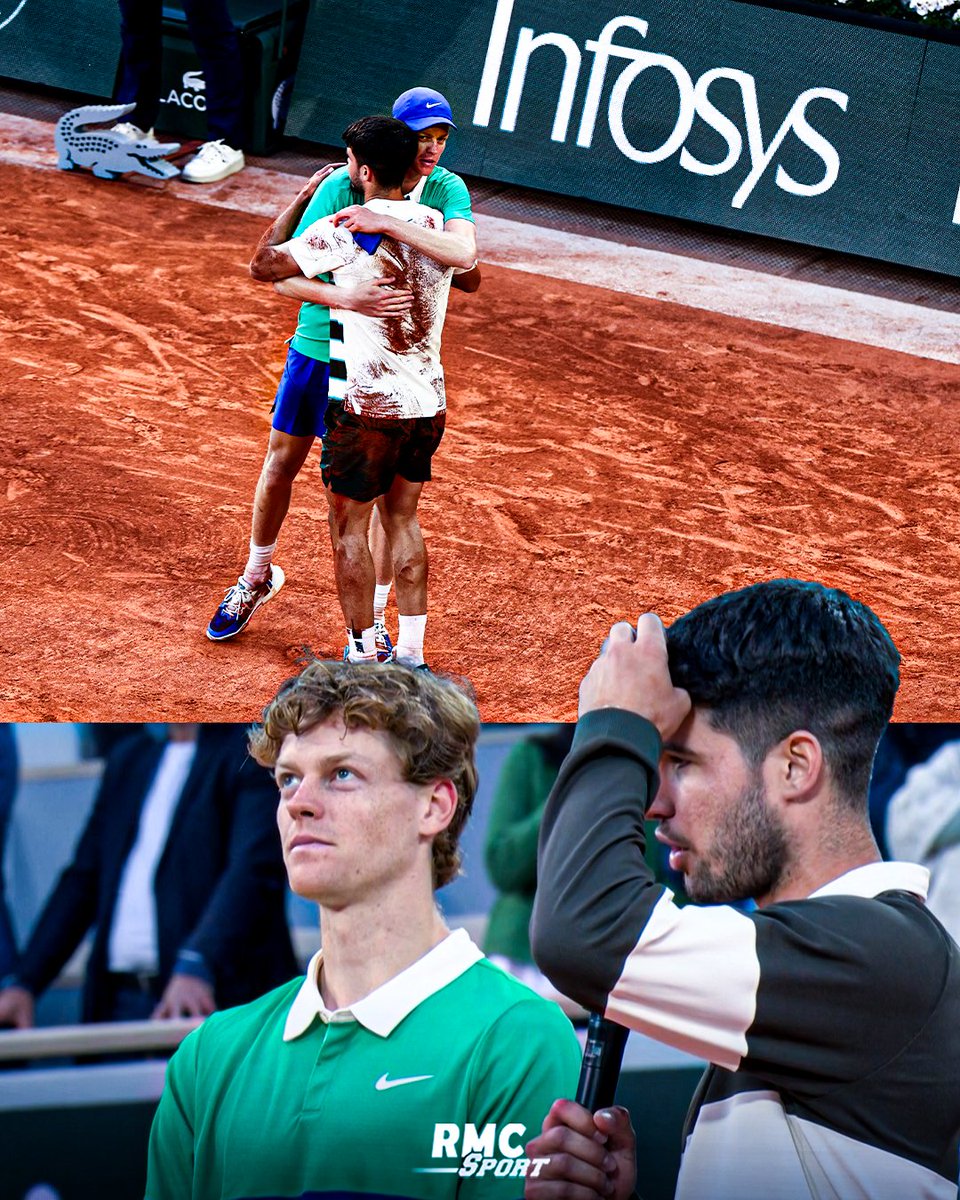 ❤ Merci messieurs de nous avoir offert la plus grande finale de l'histoire à #Rolandgarros.