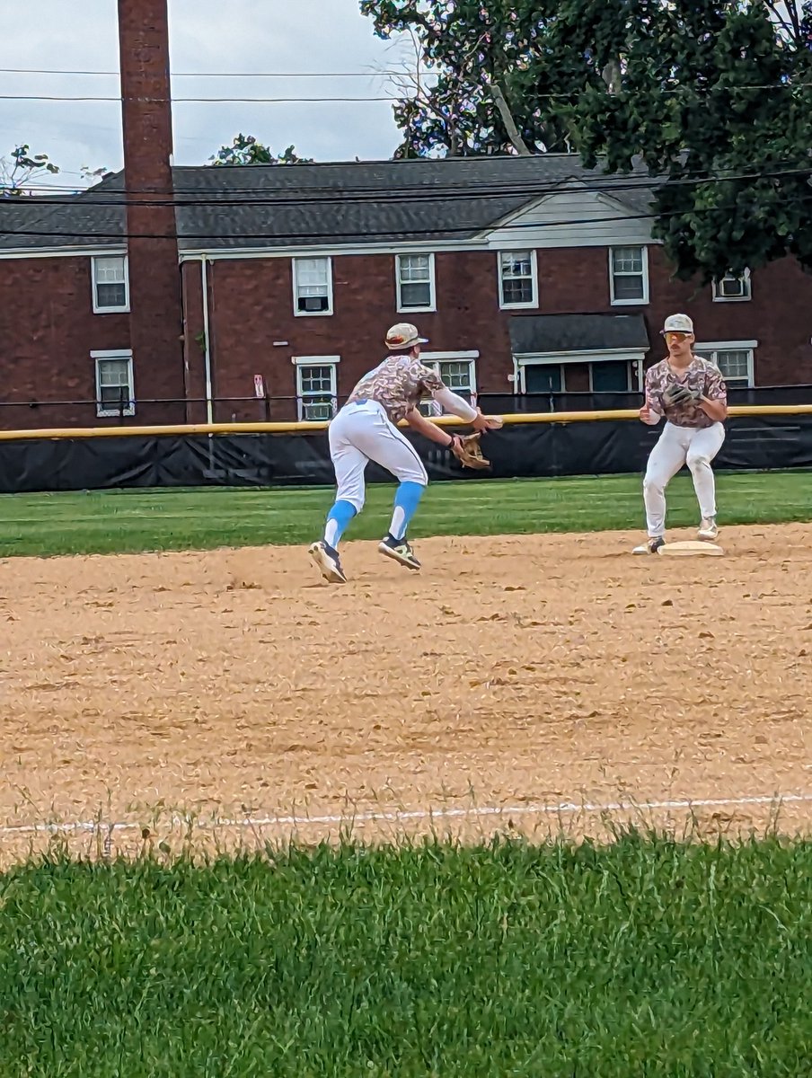 American Legion baseball opening day for Lawrence Post 414. We beat Broad Street Park Post 313 9-7. Next game, tomorrow at home vs South Brunswick Post 401. Looking forward to a great summer with these dogs! 💪