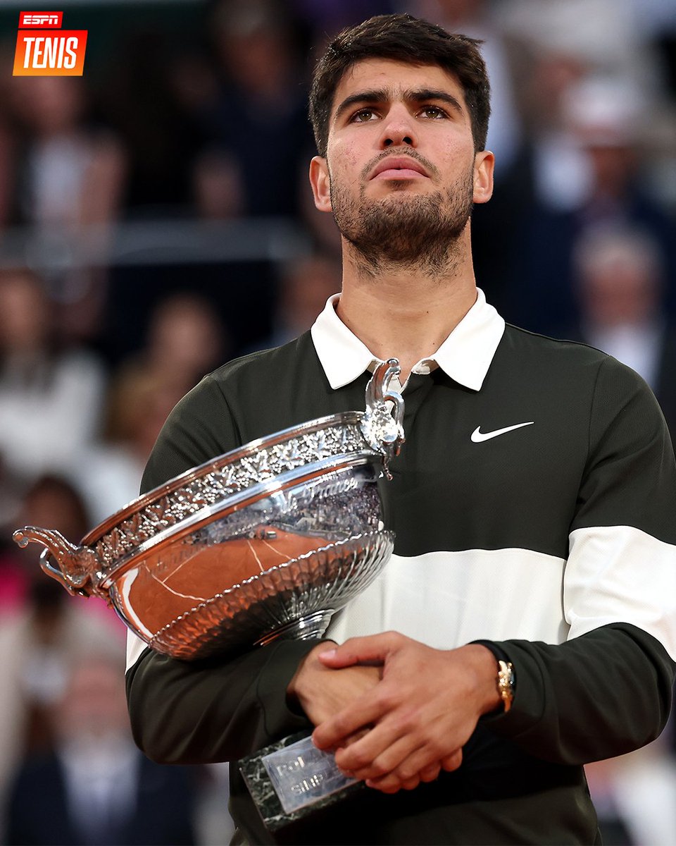 🇪🇸 CARLOS ALCARAZ, BICAMPEÓN DE #ROLANDGARROS. 🏆