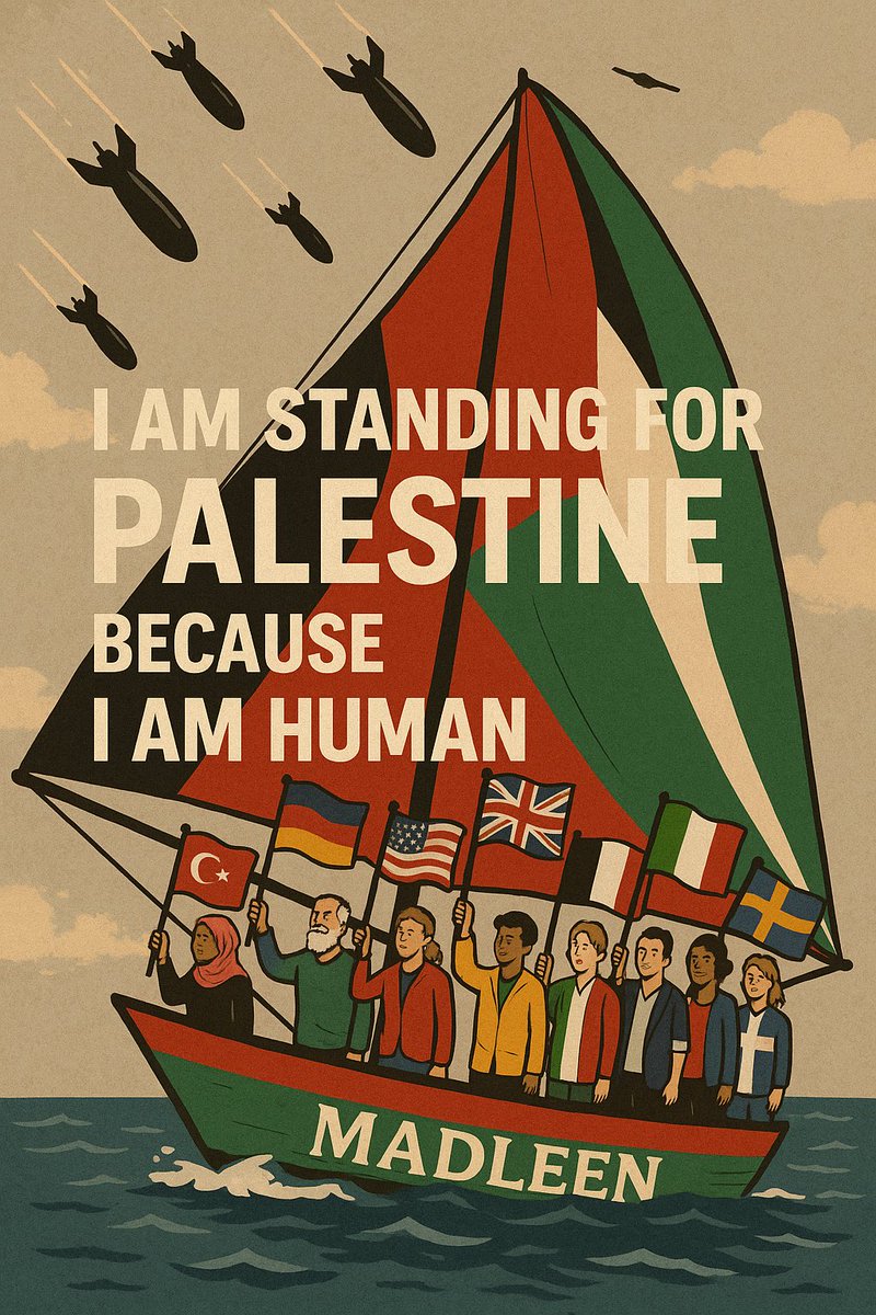 Vicdanın sesi...
İnsanlığın umudu...
#Madleen

#WeAreMadleen