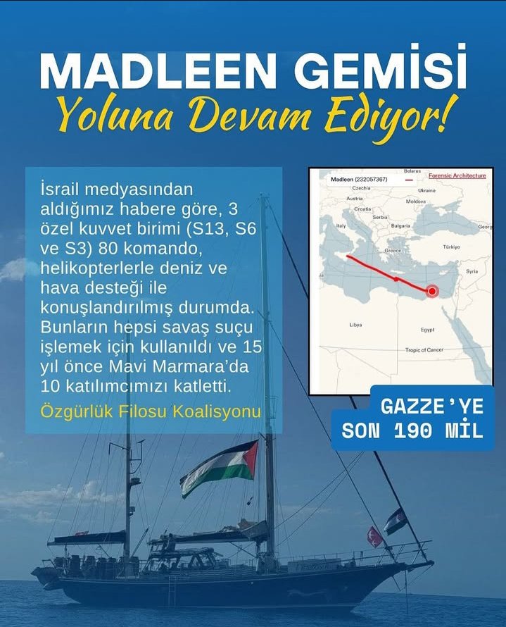 lexanddc's tweet photo. ALLAH muvaffak eylesin İNŞALLAH #FreeGaza #WeAreMadleen https://t.co/rsQXZnwudQ
