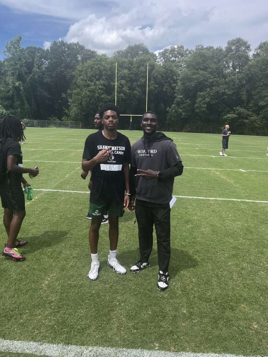 Anderson_Bean1's tweet image. Had a great time at Wofford today got in a lot of work and reps.

6’2 183 2027 WR