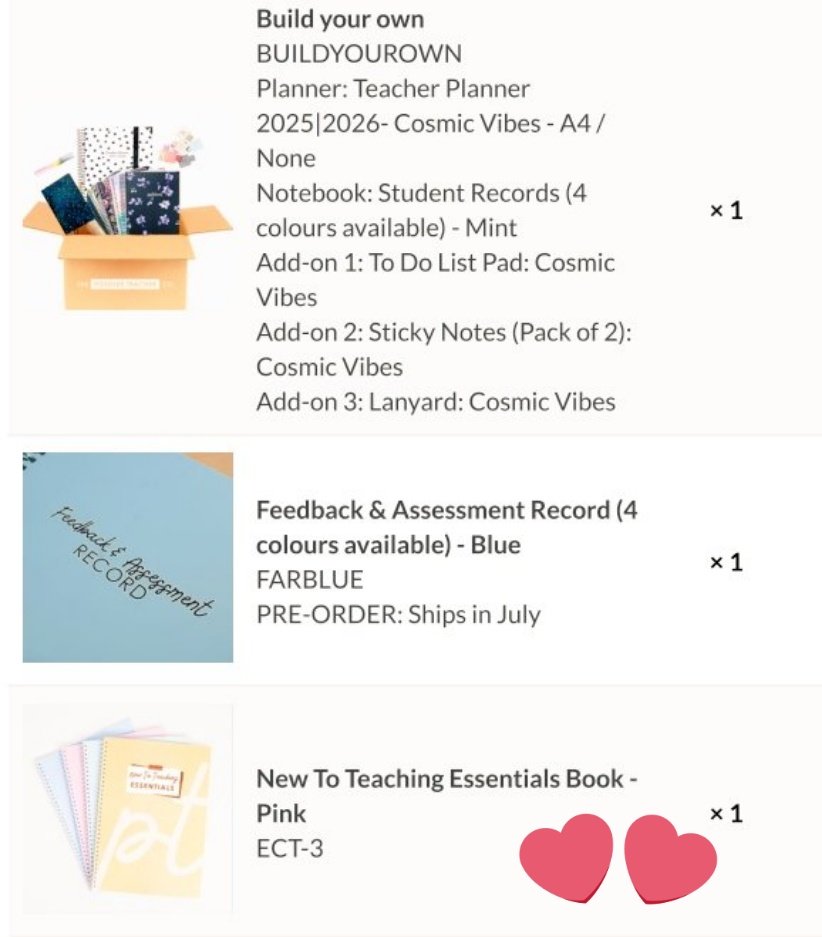 DiaryOfAnECT's tweet photo. I've always wanted to get one but never could since I haven't been able to secure a teaching position... That is until this week! 😍 Can't wait to receive them and be organised for the upcoming academic year! @TPositiveTC https://t.co/waRc6qaQ0d