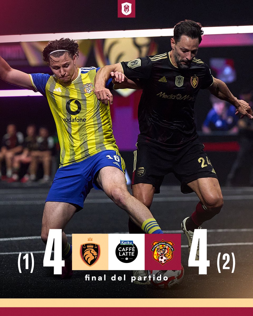 Ultimate Móstoles (@ultmostoles) on Twitter photo 🔚 Final del partido.
Derrota en shootouts y termina nuestra participación en el mundial.
☕️ <a href="/kaikucaffelatte/">Kaiku Caffè Latte</a> 🔚 Final del partido.
Derrota en shootouts y termina nuestra participación en el mundial.
☕️ <a href="/kaikucaffelatte/">Kaiku Caffè Latte</a>