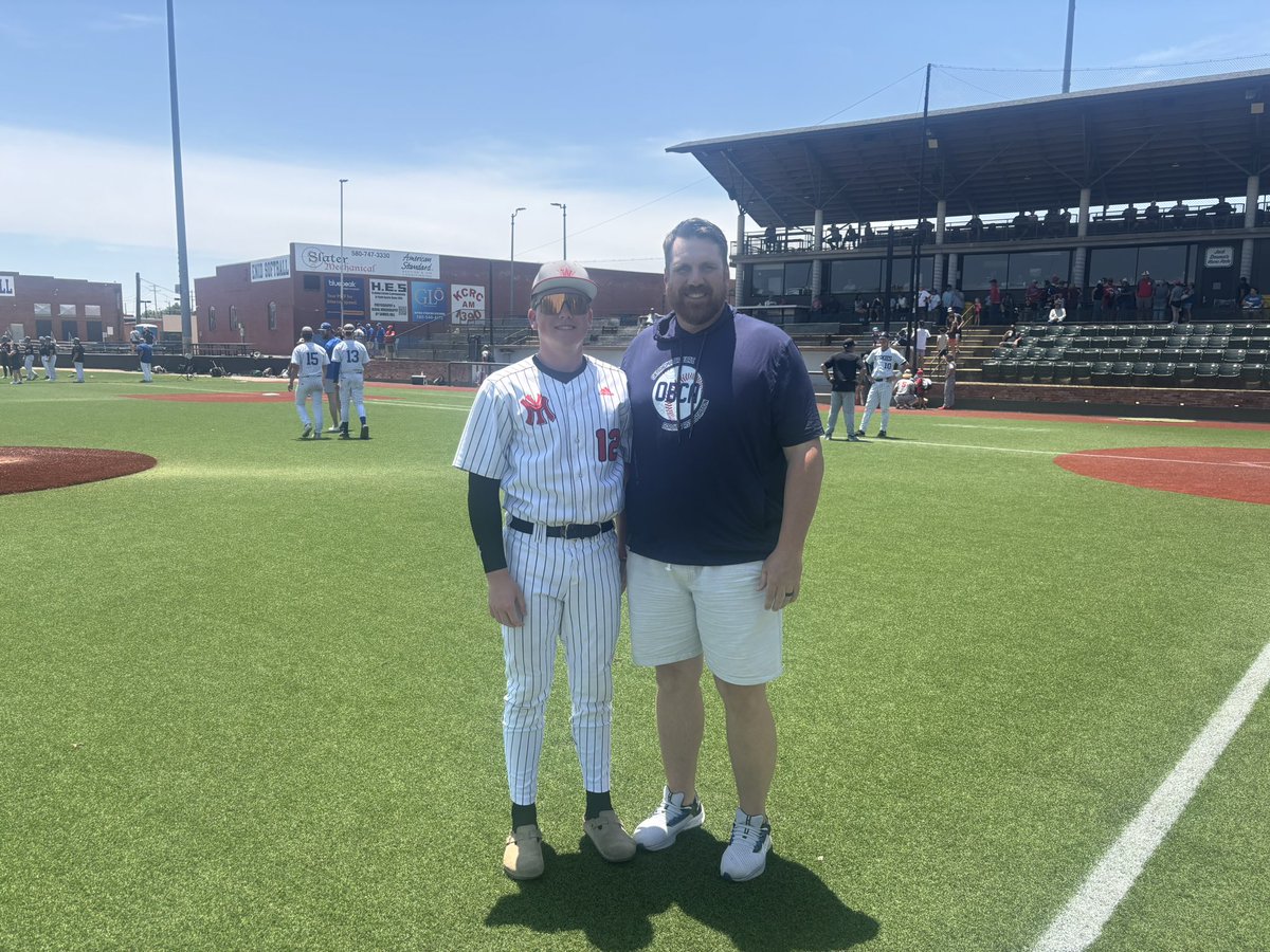 YukonMillerBB's tweet image. Grady Hoke finishes his high school career on the mound—2 innings, 4 Ks, 0 walks, 1 hit, 0 runs. A fitting close on an outstanding high school career.

Good luck to Grady and all the Miller seniors as they begin their next chapters. Once a Miller, always a Miller. ⚾️🧢 #AllState