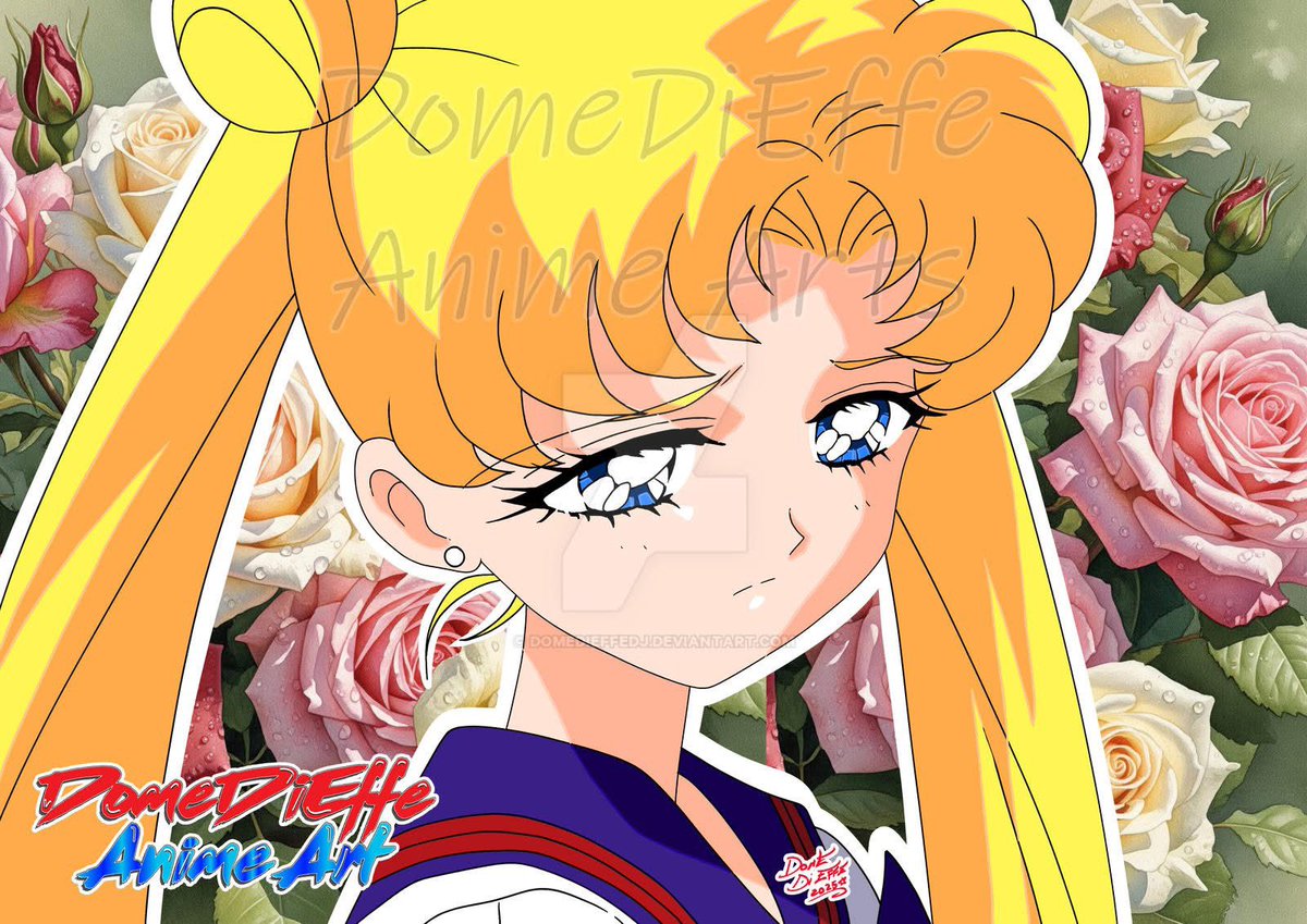 domedieffe's tweet image. It's been a while since I restored in HD one of the scenes from the 90s anime of Sailor Moon. I chose a beautiful Usagi from the fifth season, with a wonderful and sad expression #sailormoonsailorstars #sailorstars #anime90s #naokotakeuchi #usagitsukino #domedieffeart