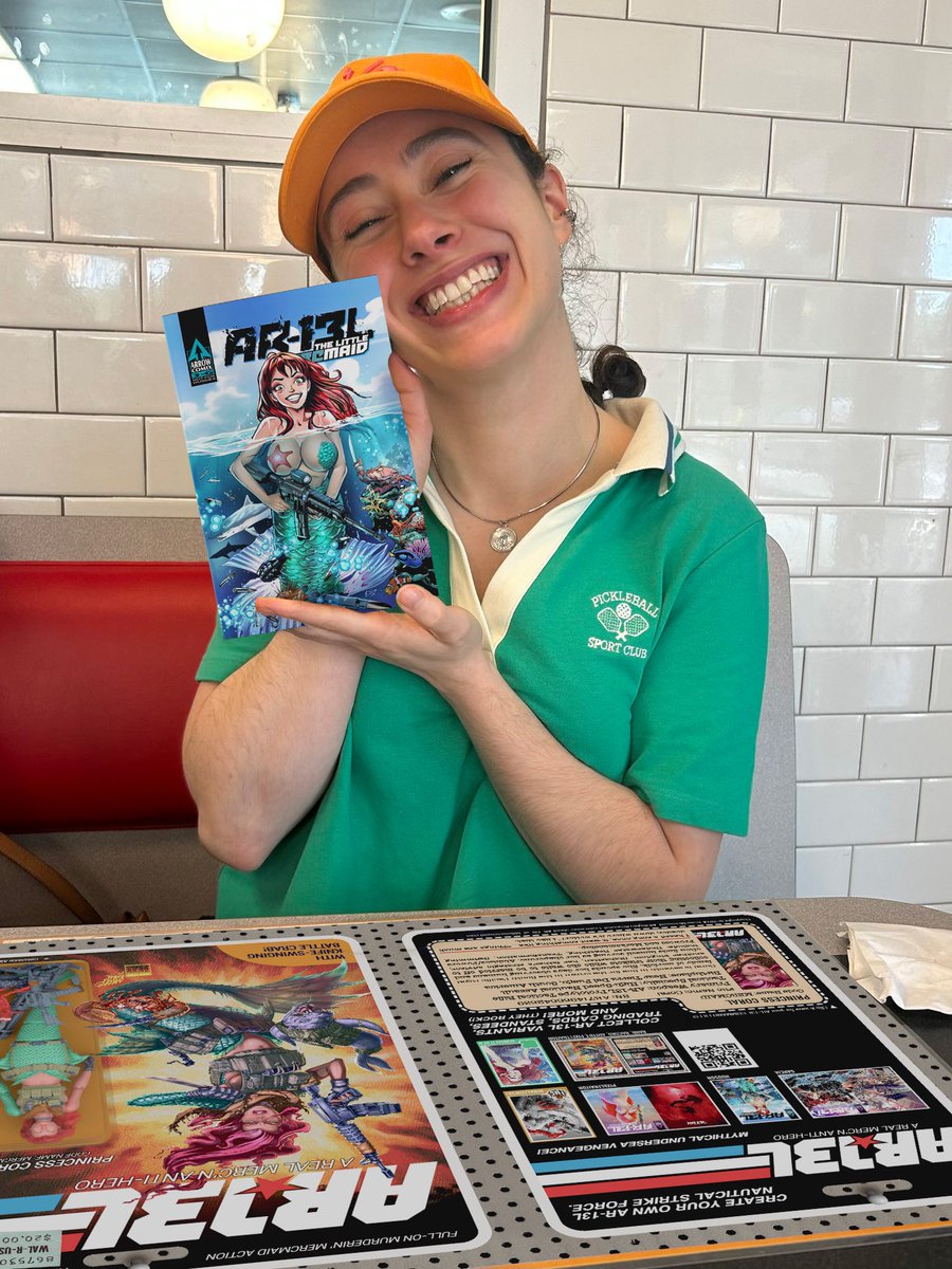 Erik Hodson 🦖 👨 (@dreadeddinosaur) on Twitter photo <a href="/StutteringCraig/">Stuttering Craig (Official)</a> The MercMaid! AR-13L now on Kickstarter! She doesn’t want a prince she wants Revenge! <a href="/StutteringCraig/">Stuttering Craig (Official)</a> The MercMaid! AR-13L now on Kickstarter! She doesn’t want a prince she wants Revenge!