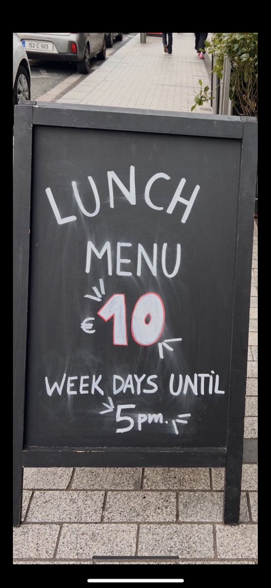 Enjoy our €10 lunch, serving up way more than just burgers—think salads, sandwiches, wings &amp; more. Big portions, bold flavours, and only a tenner. 💸 Available ‘til 5 PM in all locations! #LunchForATenner #MidweekFeast #Deliveroo