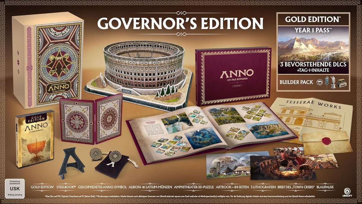 ANNO 117 kommt am 13.11 &lt;3

Und die Governors Edition schaut SO GUT AUS!

HYPE!
