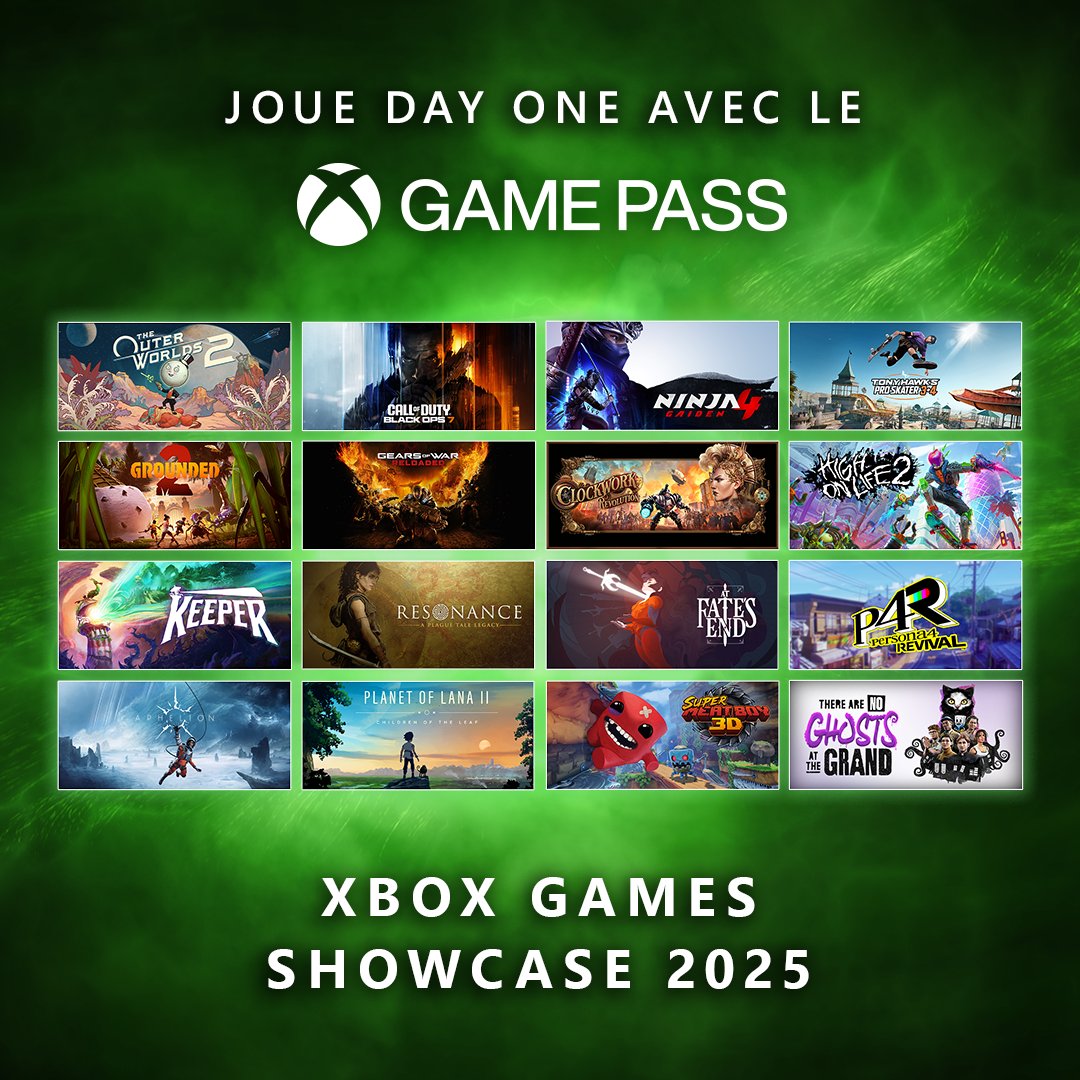 XboxGamePassFR's tweet image. tu vas être bien occupé cette année 😎 | #XboxShowcase