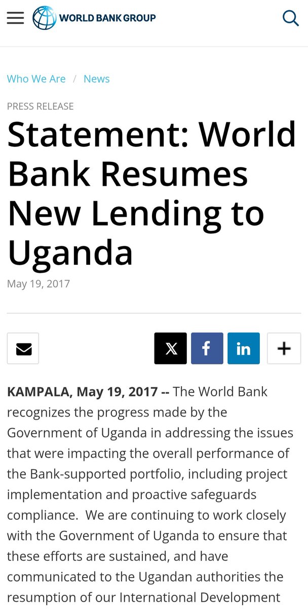 allimadi's tweet photo. So @WorldBank's funded
#Terror for yrs, loaned Romania's #Psycho #Ceaușescu $2.2BN #Congo under #Mobutu had $17BN debt, billions from WBank Now resumes loans to #PsychoMuhoozi @mkainerugaba &amp; #SeniorDictator @museveni
@SenatorRisch @SecRubio
@worldbankpres
https://t.co/3mWg1zWz5Y https://t.co/bTAxtEb8o3