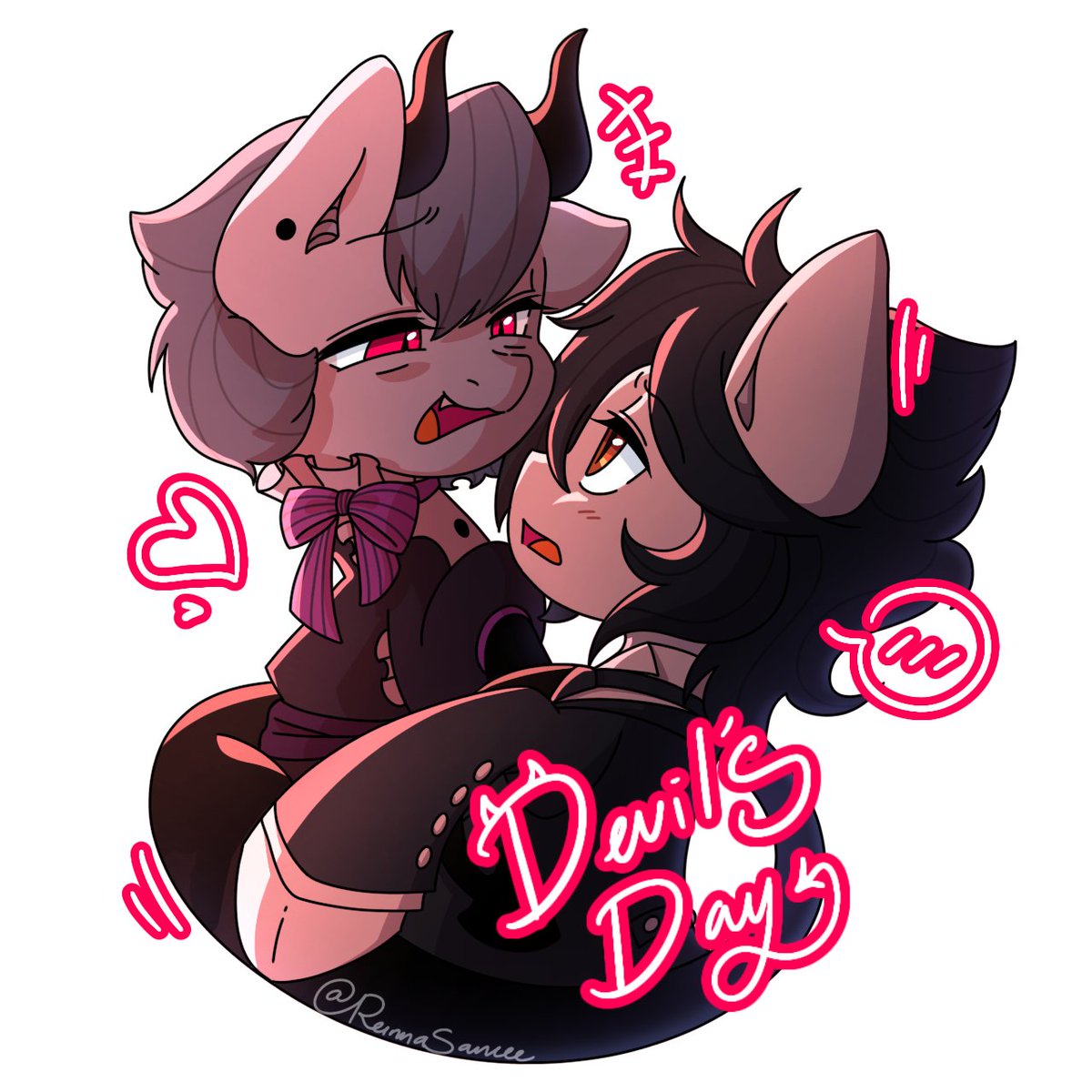 Happy (belated) Devil's Day! ^^ (6/6)

My first time drawing Devil Ciel but in my mlp art style! 😈✨
#セバシエ #sebaciel #blackbutler #kuroshitsuji #黒執事 #mlp