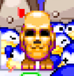why play mario kart world when you can play Konami Krazy Racers and it has this guy